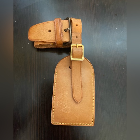 GUC Louis Vuitton Luggage Tag w/ Piognet - Picture 2 of 4